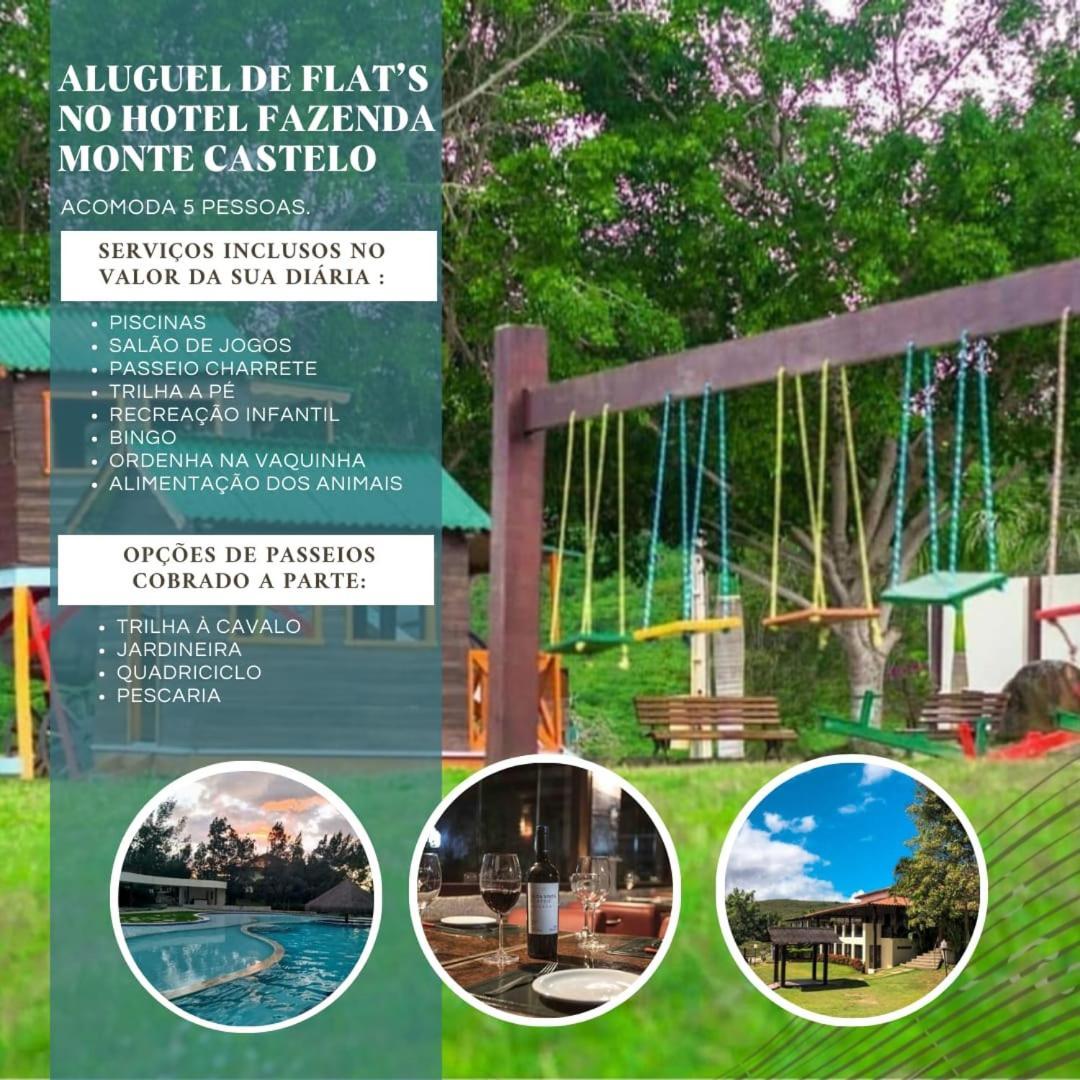Monte Castelo Gravata Flat Encantador Екстериор снимка